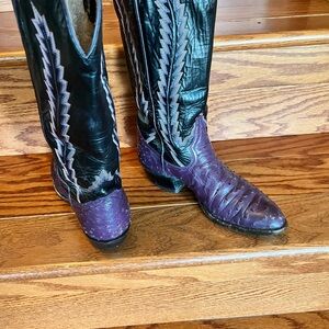 Larry Mahan Ostrich Boots